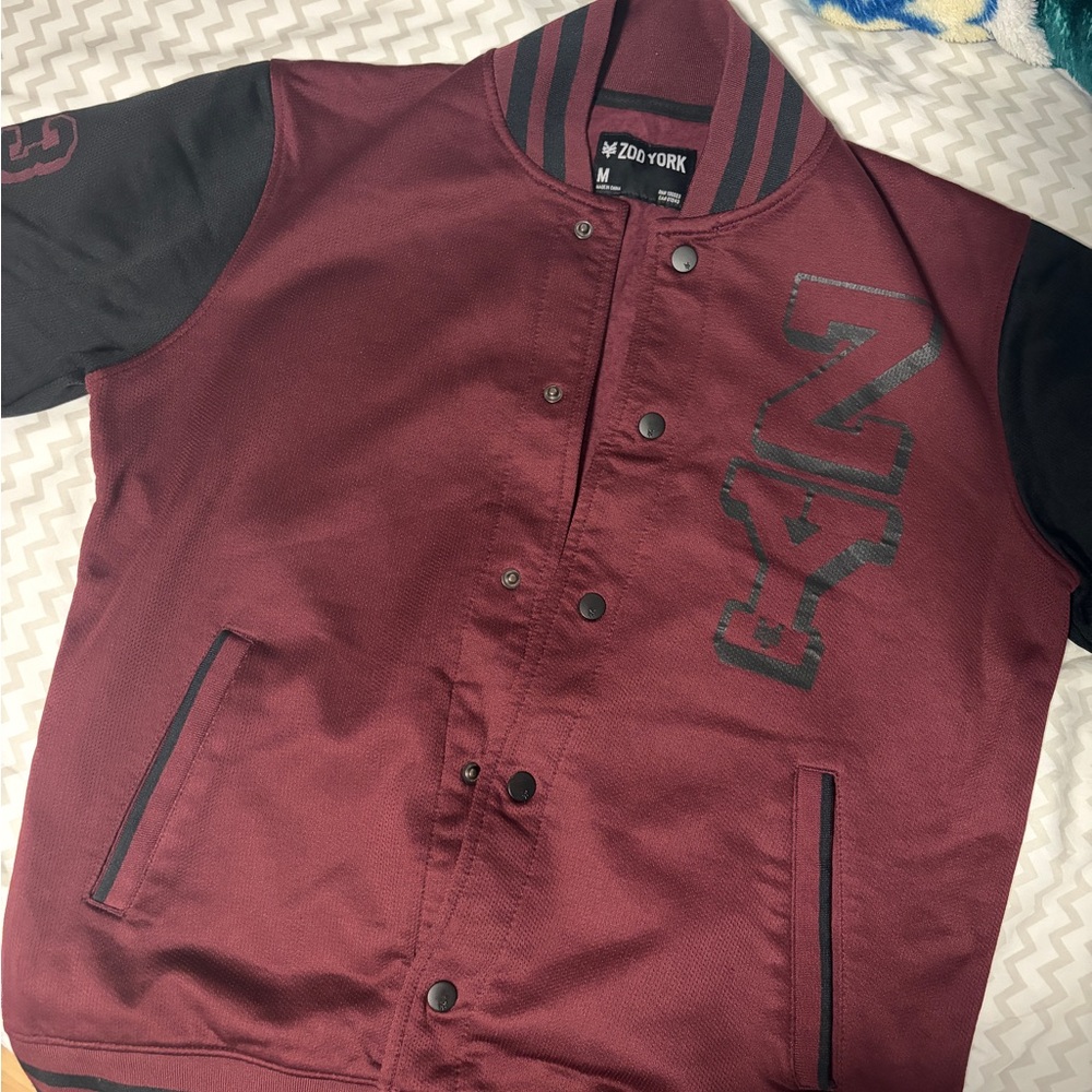 Zoo York Burgundy and Black Jacket